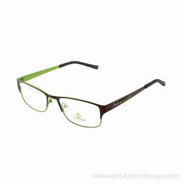 Two tones stainless steel optical frames for men